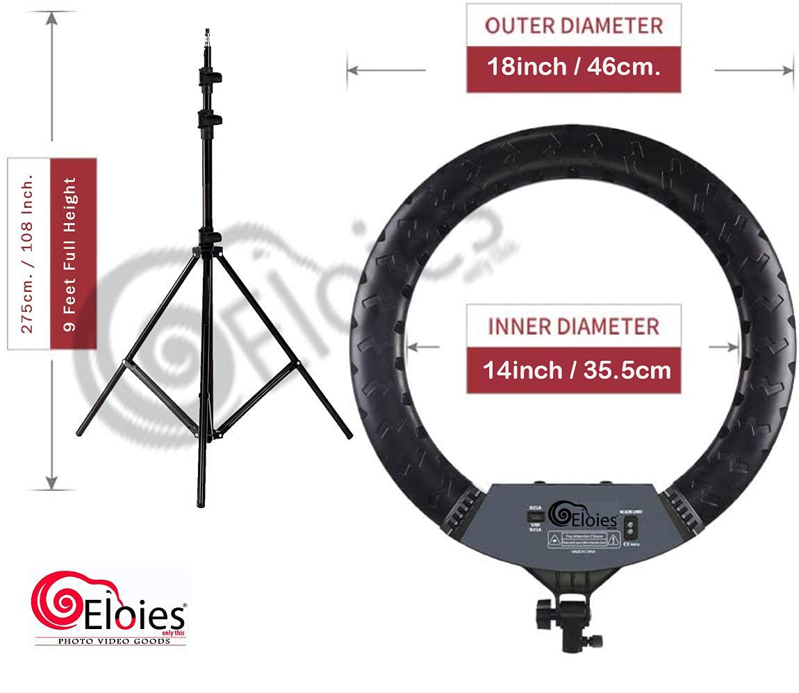 14 inches Ring Light with stand - Glamitup