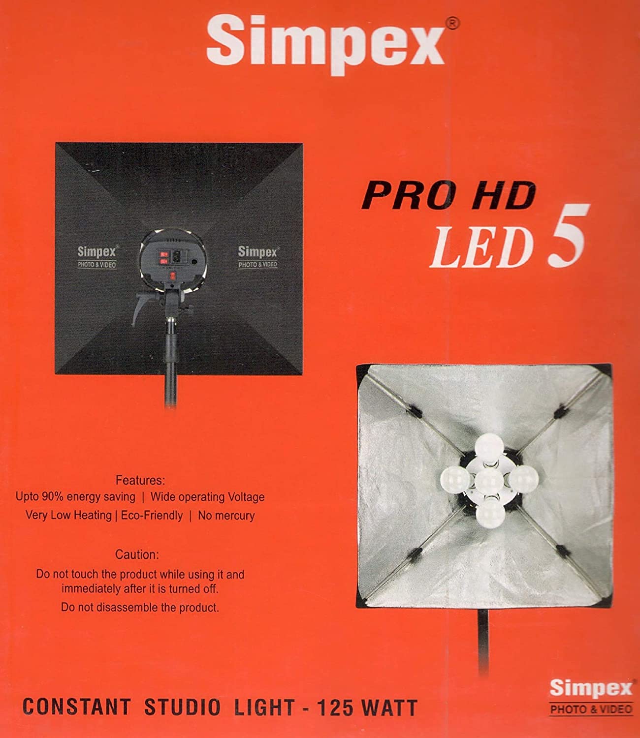 Simpex SLB 100 Bi Bowens Mount LED Video Light, 100w Continuous Bi Colour led  Light with Reflector Suitable for All Kinds of Video Shoot (SLB 100 bi) :  Amazon.in: Electronics