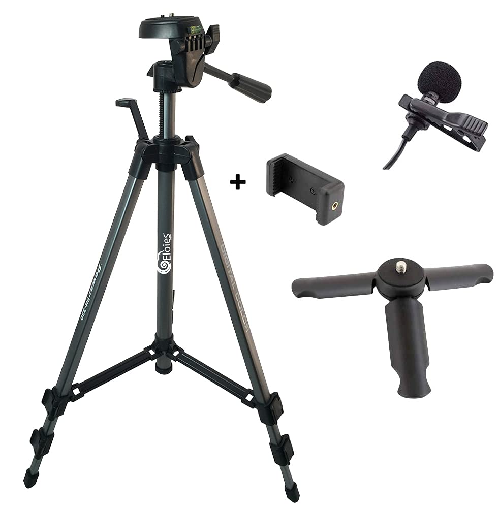 mobile tripod stand with mic